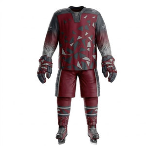 Uniforme de Hockey sobre Hielo de Alta Calidad, Conjunto Deportivo Transpirable para Jugadores, Equipo de Protección Completo, Conjunto Cómodo - Product Image 1