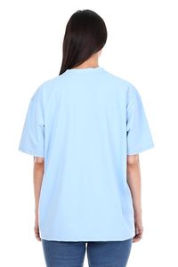 Best Selling Winter Women's Y2K Style Slim Fit O-Neck Half Sleeve Eco-Friendly Anti-Wrinkle Breathable Quick Dry Denim Polyester - Product Image 3