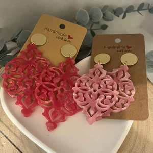 Pendientes de Resina de Diseño Versátil, Pendientes de Resina para Toda Ocasión, Pendientes de Resina con Acabado Liso, Artículo de Resina a Precio de Fábrica al por Mayor - Product Image 1