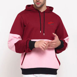 Hecho en Pakistán, la mejor sudadera con capucha extragrande para hombre, de dos tonos, con logo impreso personalizado, sudadera informal extragrande para hombre - Product Image 1