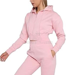 ชุดเซ็ตเสื้อครอปท็อปผู้หญิง ดีไซน์ล่าสุด ผ้าฝ้าย 100% คุณภาพสูง ขายดี - Product Image 6