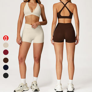 Conjunto Deportivo de 3 Piezas para Mujer, de Secado Rápido, Transpirable, con Leggings de Manga Larga, Chaqueta de Compresión y Sujetador Deportivo para Yoga, Gimnasio y Entrenamiento - Product Image 5