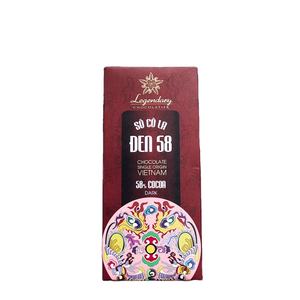 Fabricant professionnel Viet Nam Barre de chocolat Viet Nam d'origine unique-Cacao 58% foncé avec 10 ans d'expérience - Product Image 1