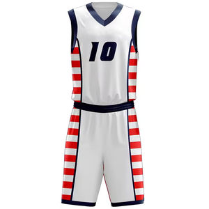 Uniformes de Baloncesto Personalizados de Alta Calidad, Transpirables, Tallas Grandes, 100% Poliéster, Ropa Deportiva en Todas las Tallas en Venta - Product Image 2