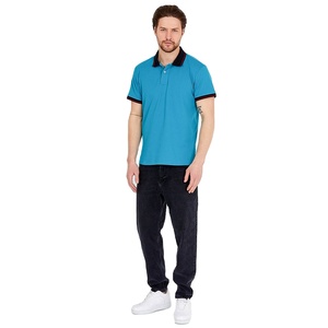 Camiseta Polo de Color Sólido para Hombre, Transpirable y Cómoda, de Manga Corta, Perfecta para Deportes, Golf o Uso en la Oficina - Product Image 3
