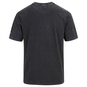 OEM Wholesale Custom Printed Logo Men's <b>Acid</b> Washed <b>Drop</b> Shoulder Oversized T-Shirts Premium Quality Thick Cotton Blank Tees Men - Product Image 2