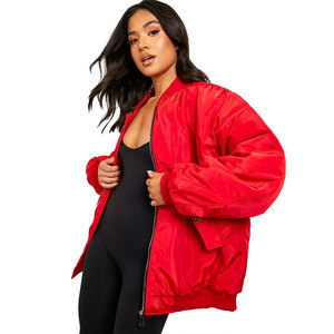 Blouson bomber décontracté à fermeture éclair pour femme, vente en gros, nouvelle collection, streetwear, fabricant de blousons bomber pour femme - Product Image 1