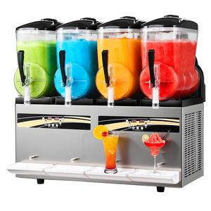 Frullatore Commerciale 12L/3.17Gal con 4 Serbatoi, Macchina per Slushy Commerciale Autopulente, Macchina per Bevande Congelate, Macchina per Margarita - Product Image 1