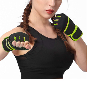 2026 New Trending Weightlifting <b>Gloves</b> Cross-fit Workouts Palm Protection Training Half Finger Gym Fitness <b>Gloves</b> - Product Image 3