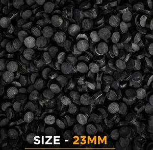 Botones de Cuerno de Búfalo de Agua Dulce de 14 mm de la Mejor Calidad, Botones de Cuerno Negro Natural de Alta Calidad, Venta al por Mayor para Artesanía - Product Image 2