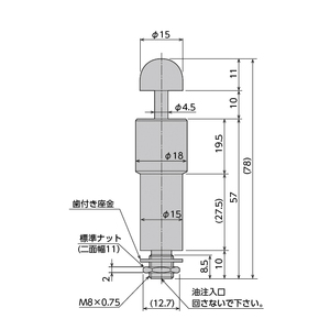 Cố định shock absorber Bellows-Loại con dấu FA-1010D / FA-1215BL loạt - Product Image 2