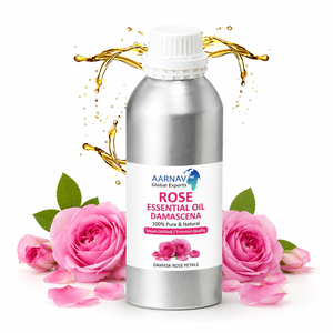 AARNAV <b>Rose</b> <b>Essential</b> <b>Oil</b> Damascena 30ml 100% Pure Steam Distilled For Skin And Aromatherapy - Product Image 3