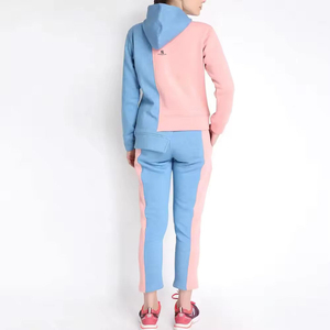 Conjunto Deportivo de Invierno para Mujer, Moderno, de Dos Piezas, Transpirable, con Capucha de Forro Polar, Cómodo, de Manga Larga - Product Image 3