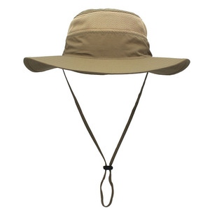 <b>Men</b> and Women Embroidery Bucket <b>Hat</b> Quick Dry <b>Sun</b> <b>Hats</b> Plain Outdoor Fishing Hunting Safari Boonie Cap - Product Image 6