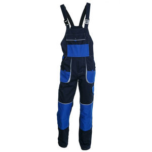 Combinaisons de travail respirantes en coton de haute qualité pour uniformes de sécurité unisexes, combinaison réfléchissante avec logo personnalisé, OEM - Product Image 2
