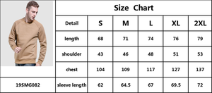 เสื้อสเวตเชิ้ตคอกลมผ้าฝ้ายโพลีเอสเตอร์ 100% แบบขายส่งสั่งทำได้  เสื้อฮู้ดดี้สีพื้นสำหรับผู้ชายสำหรับฤดูใบไม้ร่วง - Product Image 3