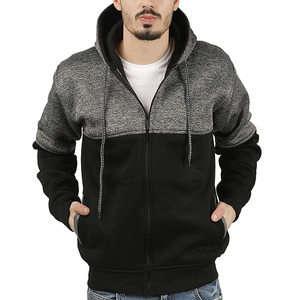 Sweat à capuche zippé pour homme, design personnalisé, respirant, vente en gros OEM, streetwear élégant - Product Image 2