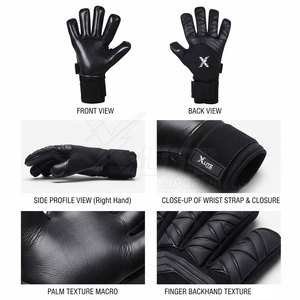 Gants de gardien de but professionnels en caoutchouc injecté, respirants, antidérapants, à haute adhérence, pour l'entraînement au football - Product Image 3