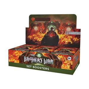 กล่องบูสเตอร์เซ็ตการ์ดเกม Magic: The Gathering ชุด The Brothers' War |   30 แพ็ค (360 ใบ) - Product Image 1