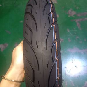 K206 Tubeless <b>Motorcycle</b> Tire 80/90-14 & 90/90-14 — Strong <b>Grip</b>, Durable for City Riding - Product Image 1