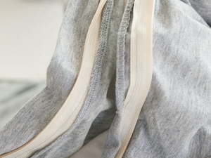 100% Flax Linen Washed French Linen <b>Sheets</b> Sets 5 pcs 1 Duvet Cover 1 <b>Flat</b> 1 <b>Fitted</b> <b>Sheet</b> 2 pillow cases Sets - Product Image 5