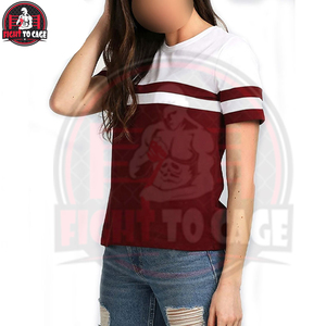 Camisetas Transpirables de Algodón de Primera Calidad para Mujer, Corte Regular, Color Sólido, Ropa Casual de Verano - Product Image 3