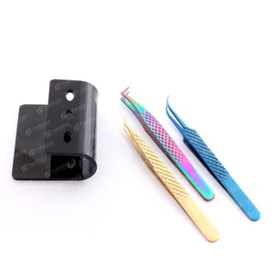 Pinzas acrílicas profesionales, soporte de exhibición para extensiones de pestañas, 6 agujeros, estante de almacenamiento para pinzas - Product Image 5
