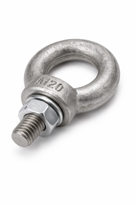 Boulons à œil en acier forgé galvanisé à chaud, classe 10.9 12.9, qualité industrielle, attaches robustes, équipement de construction - Product Image 5