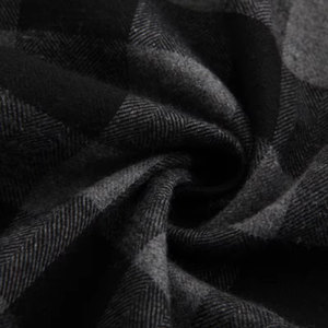 Chemise en flanelle à carreaux surdimensionnée à manches longues, style vintage et épaules tombantes, pour homme, décontractée, streetwear, détente - Product Image 4