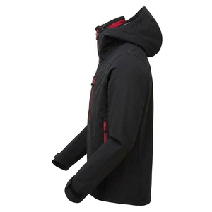 Chaqueta Cortavientos Personalizada con Logotipo, Impermeable, Transpirable, con Cremallera Tex, Forro Polar, Capucha, para Hombre - Product Image 3