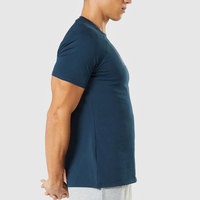 Service OEM – T-shirts de sport décontractés pour hommes, imprimés sur mesure, design uni sur le devant, coupe ample, respirants, séchage rapide, écologiques, durables, 100 % coton