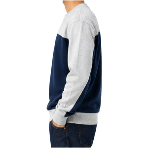 Sweat-shirt à col rond pour homme, logo personnalisé, polaire doux de qualité supérieure, pull décontracté pour l'hiver, marque privée, OEM, ODM, vente en gros - Product Image 3