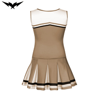 Uniforme de cheerleading pour adultes en polyester, haute qualité, personnalisable, avec strass et broderie 3D, logo personnalisé, fabrication OEM/ODM – Grande Vente