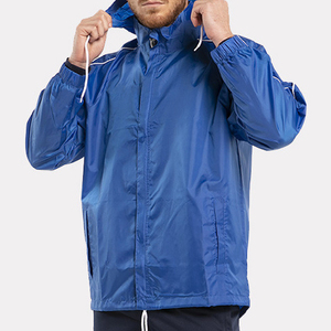 Comfortable lightweight best style durable <b>Men</b> <b>Rain</b> <b>Coat</b> Waterproof custom <b>Rain</b> <b>Coat</b> soft material waterproof sustainable - Product Image 3