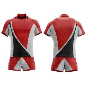 Maillot de rugby imprimé respirant et confortable à prix abordable, ensemble uniforme personnalisé par sublimation - Product Image 5