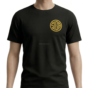 ชุดเสื้อยืดและกางเกงขาสั้นผู้ชายแบบกำหนดเอง ผ้าแคนวาส 220gsm ดีไซน์เรียบง่าย ระบายอากาศ แห้งเร็ว คอกลม สไตล์สตรีทแวร์ลำลอง - Product Image 3