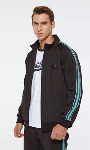 Ensemble de survêtement tendance en matière de qualité supérieure, coupe ajustée, nouveau design, sur mesure, pour homme, deux pièces - Product Image 3