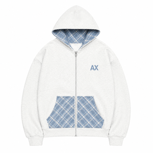 Sweat à capuche réversible de haute qualité, fabricant de vêtements streetwear sur mesure OEM ODM - Product Image 5