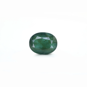 Esmeralda Zambiana Natural Certificada de 4.15 Quilates, Corte Ovalado, Gema Suelta para Joyería Fina - Product Image 1