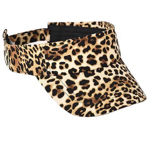 Gorra de Visera con Estampado de Leopardo al por Mayor, Ajustable, para Playa, Correr, Golf, con Logotipo Personalizado - Product Image 2