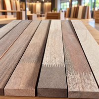 High Performance Red Meranti Engineered Solid Hardwood Finger-Jointed Timber Furniture Making Interior Joinery Low Fatt Wood