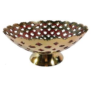 Tazón para Servir Dulces y Aperitivos, Producto de Alta Rotación, Ecológico, Metálico, Decorativo para Mesa, para Servir Frutos Secos - Product Image 1