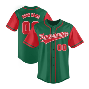 Ropa Deportiva, Jersey de Béisbol con Estampado Personalizado, Secado Rápido, Ajuste Deportivo, Ropa para Torneos, Servicio OEM, Ropa de Equipo, Jersey de Béisbol Unisex - Product Image 2