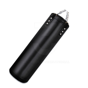 Exercise Solutions Heavy Punching <b>Bags</b> Leather Shell Material Durable Stitching Professional <b>Training</b> Quality Anti-Slip Design - Product Image 2