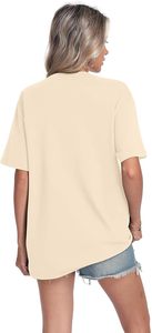 Camiseta de Verano de Manga Corta con Estampado Gráfico de Los Ángeles, 100% Algodón, Camisetas Casuales para Hombre - Product Image 2