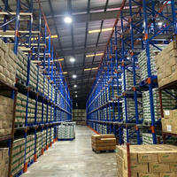 Sistema de estantería selectivo duradero para operaciones de gestión y almacenamiento de inventario de almacén seguras y eficientes