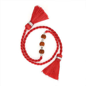 Conjunto de Anillo y Collar Rudraksh con Bendición de Shiva, Plata de Ley 925, Minimalista, Unisex, Regalo de Rakhi para Hermano o Hermana, Rakshabandhan - Product Image 1
