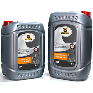 Avana <b>Lubricants</b> Motor Oil 0W40 SM/CF ACEA A3/B3 Semi Synthetic Base Oil Specially Blended Enhance Engine Lubrication Fuel - Product Image 3