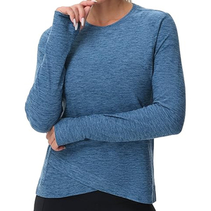 Chemises de compression pour femmes à manches longues respirantes pour la course à pied, la remise en forme, le golf, le pickleball, vêtements de sport actifs pour femmes - Product Image 5