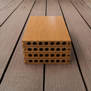 Flooring <b>Accessories</b> Eco Friendly Rustic Brushed Merbau Wood Decking Fireproof Strong Durable Water Resistant - Product Image 3